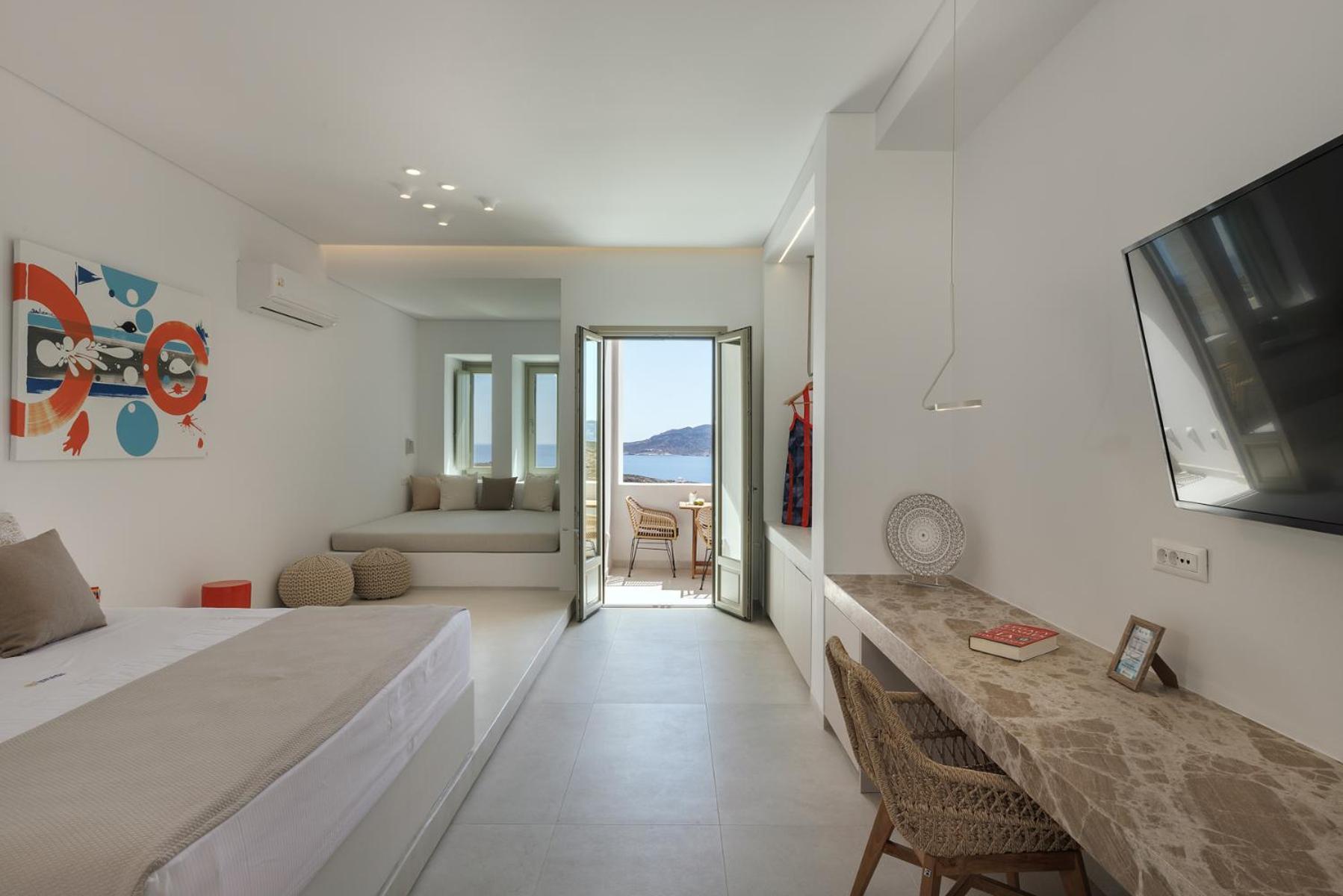 Anemolethe Aparthotel Kimolos Bagian luar foto