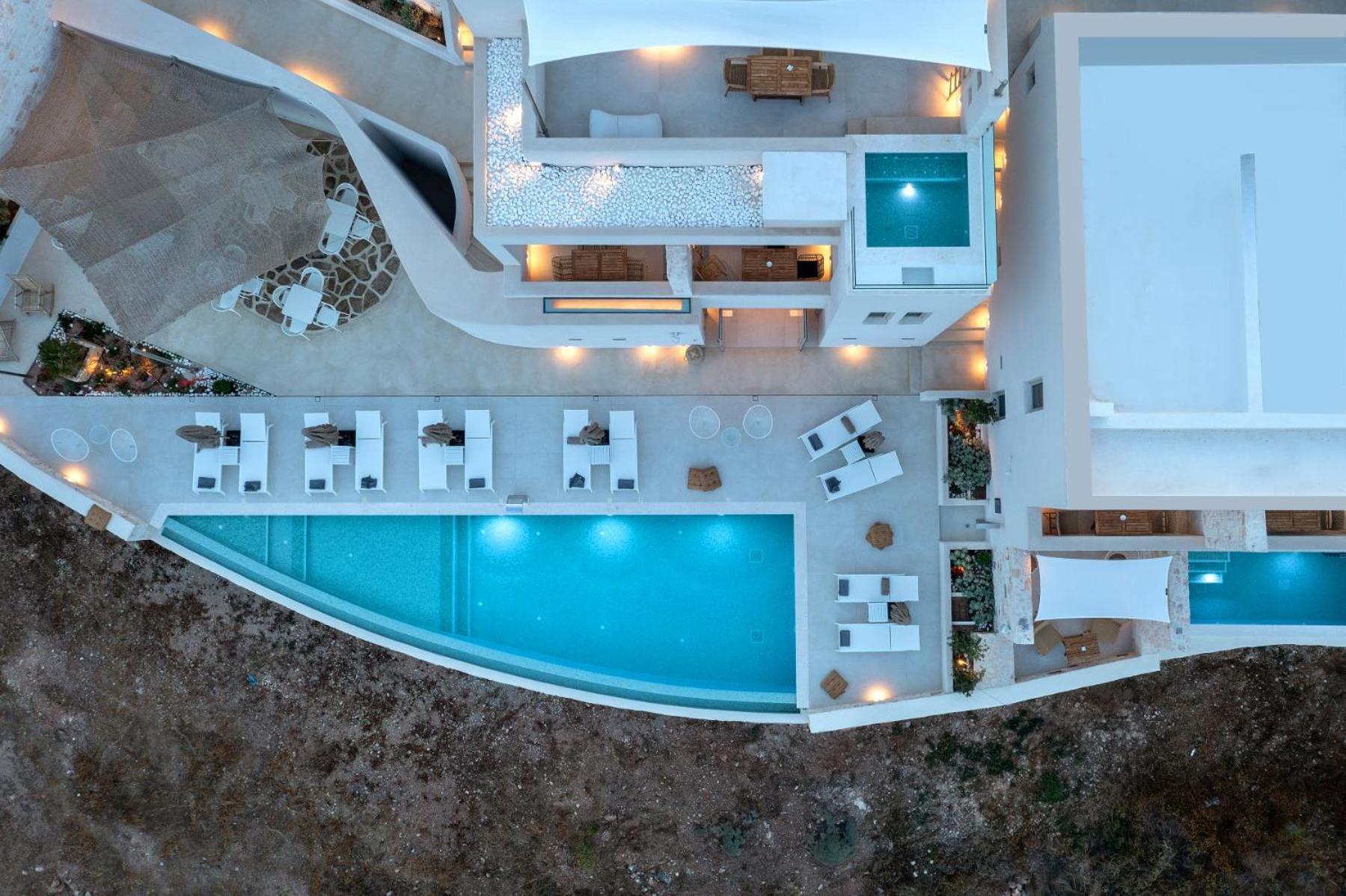 Anemolethe Aparthotel Kimolos Bagian luar foto