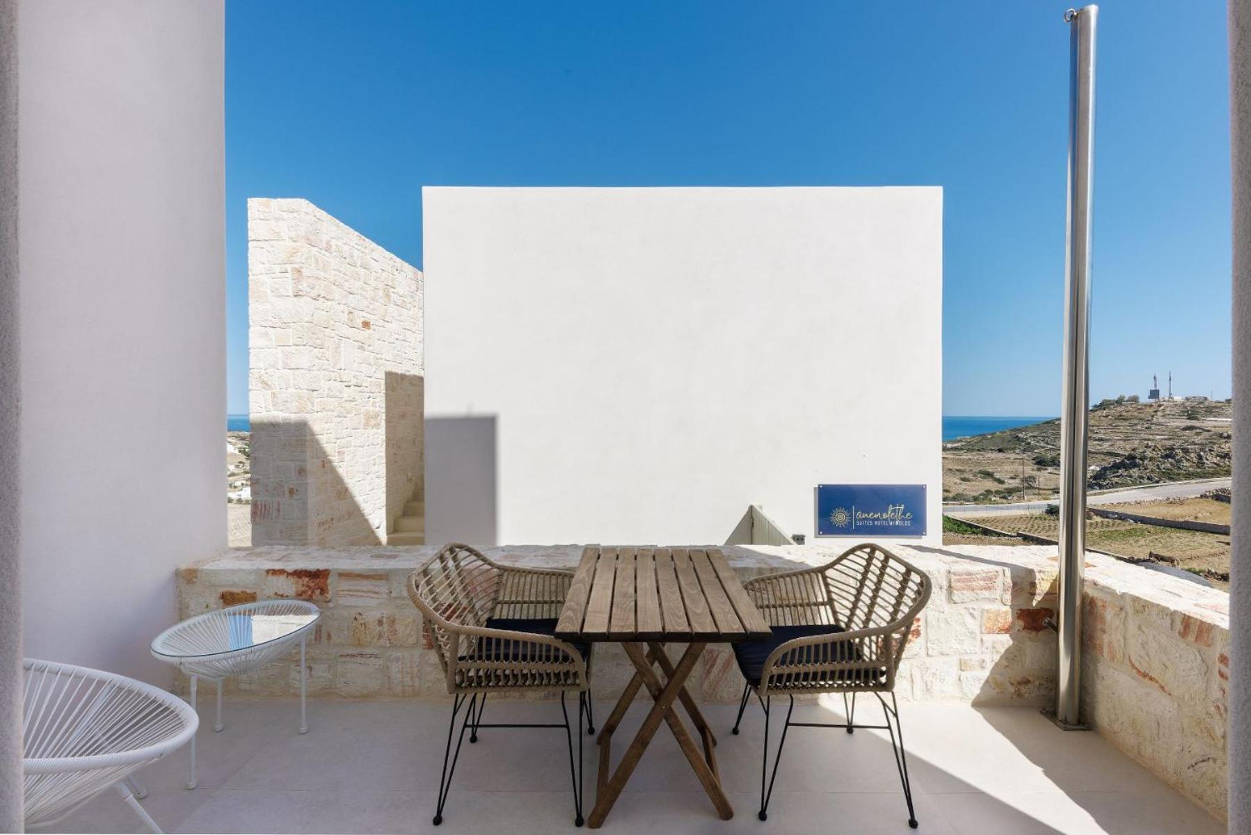 Anemolethe Aparthotel Kimolos Bagian luar foto