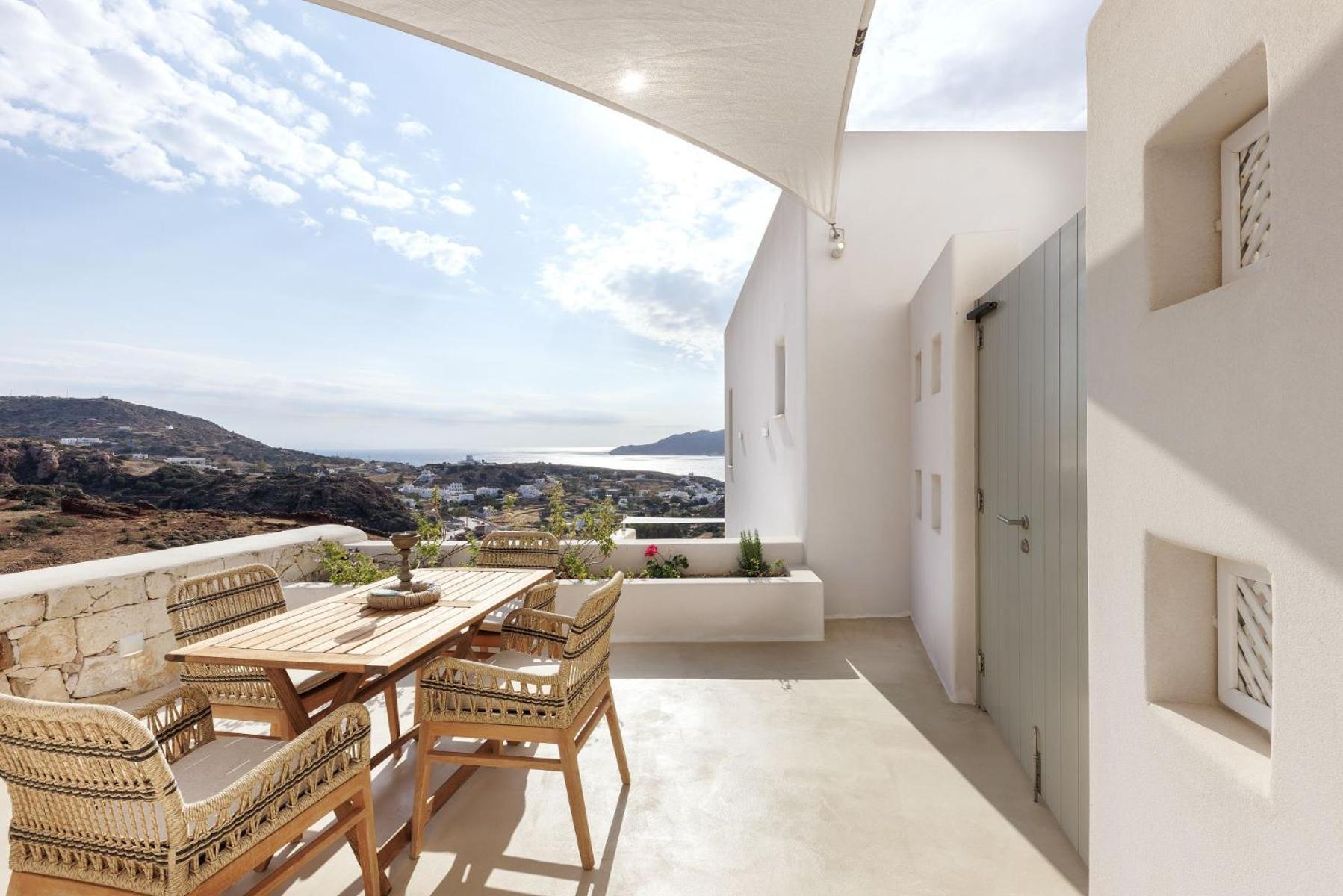 Anemolethe Aparthotel Kimolos Bagian luar foto