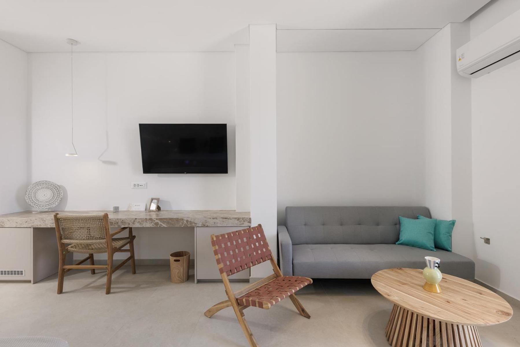 Anemolethe Aparthotel Kimolos Bagian luar foto